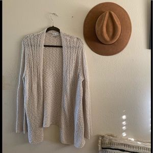 Light weight off white cardigan